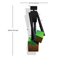 Enderman - Reusable Wall Cling Decal - Minecraft by Jinx   282693334643